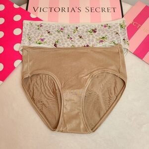 Y2K Victoria's Secret 2pk Fabulous Satin Hiphugger Panties Size M